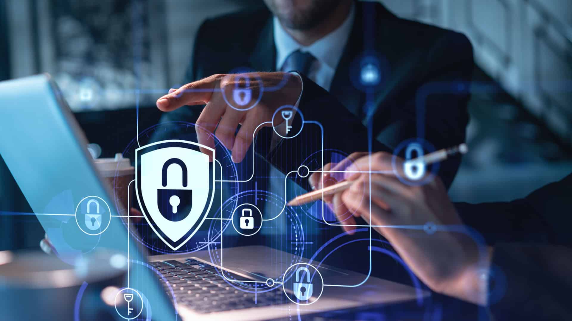 Digitalen Sicherheit Technologien.